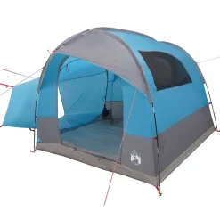 vidaXL Tailgate Tent met Regenfly Waterdicht 4-persoons Blauw