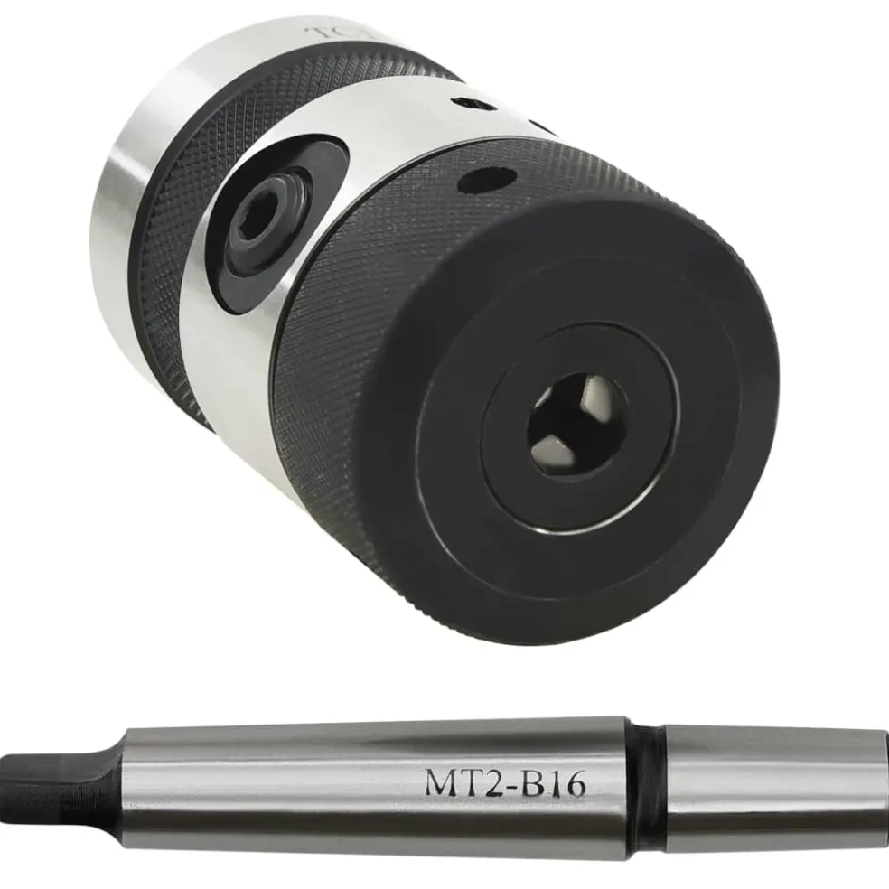 vidaXL Tapboorkop B16 met MT2 schacht voor schroefdraad M2-M13