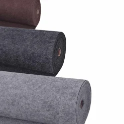 vidaXL Tapijt Effen Groen 1,2 x 12 m Polyester