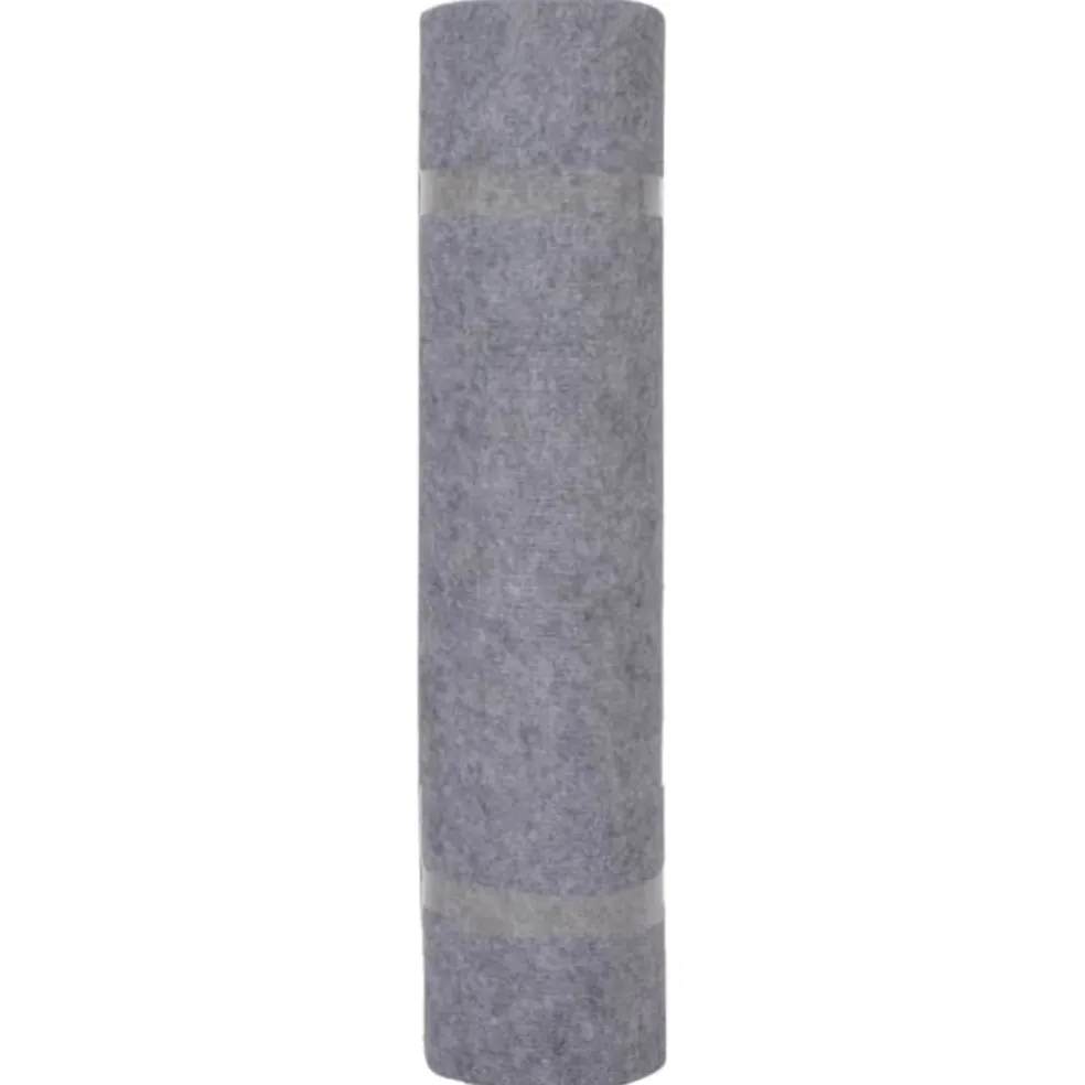 vidaXL Tapijt Grijs 1,2 x 10 m Polyester