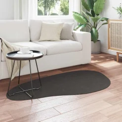 vidaXL Tapijt HUARTE Antraciet 80 x 150 cm Polyester