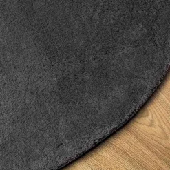 vidaXL Tapijt HUARTE Antraciet 80 x 150 cm 100% Polyester