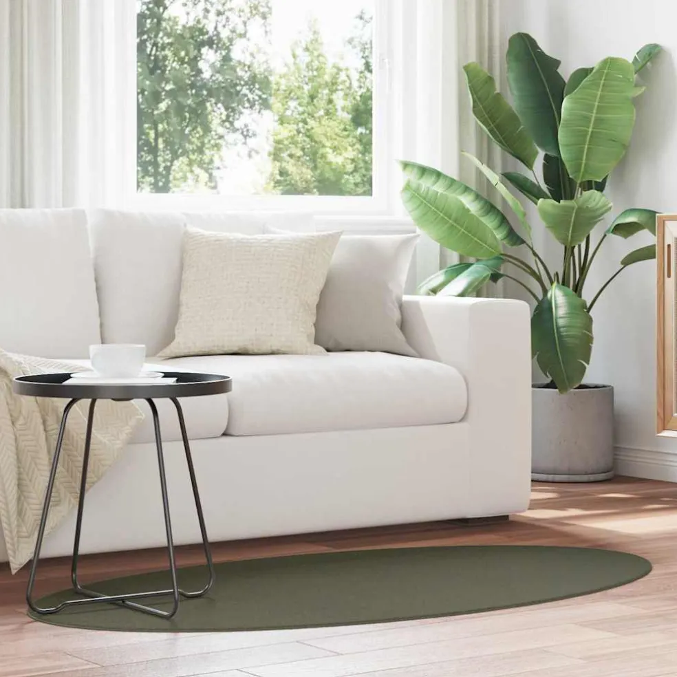 vidaXL Tapijt HUARTE Bosgroen 80 x 150 cm 100% Polyester