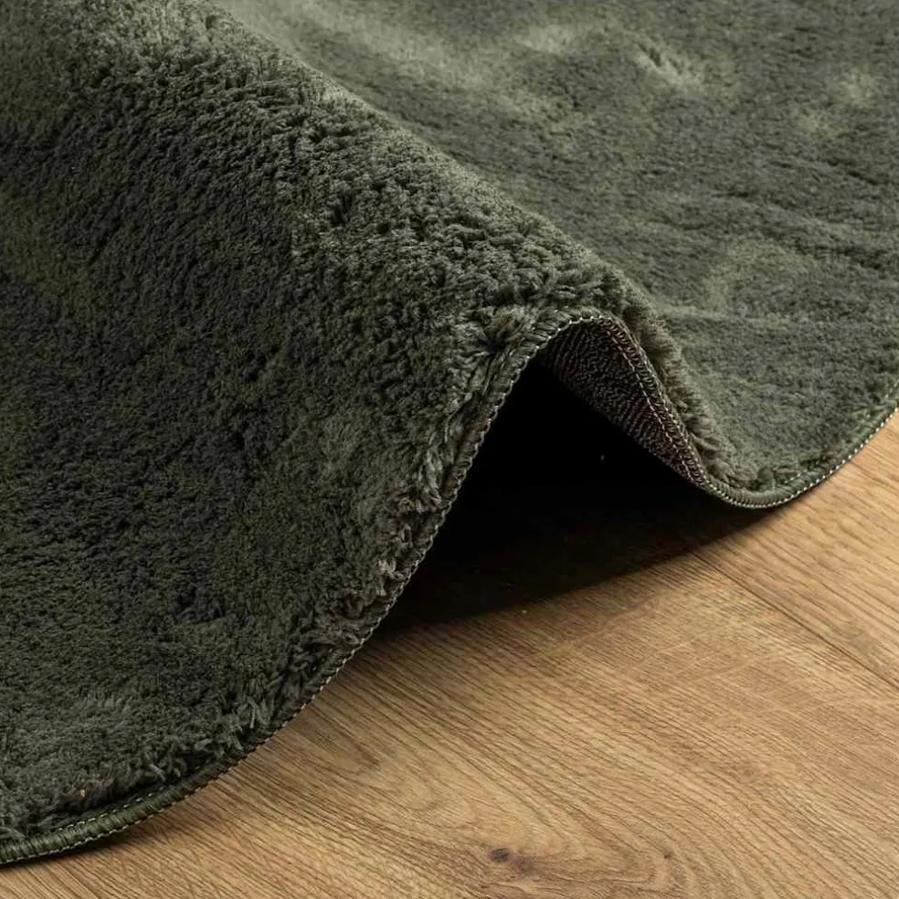 vidaXL Tapijt HUARTE Bosgroen 80 x 150 cm 100% Polyester