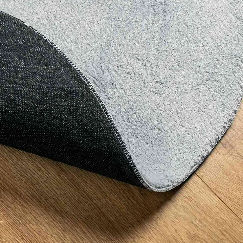 vidaXL Tapijt HUARTE Grijs 80 x 150 cm Polyester