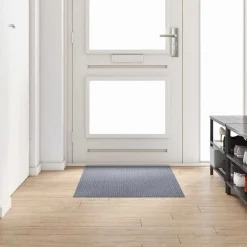 vidaXL Tapijt Loper Lichtgrijs 80 x 150 cm Stof
