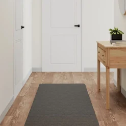 vidaXL Tapijtloper 60x180 cm antracietkleurig