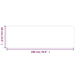 vidaXL Tapijtloper 60x180 cm antracietkleurig