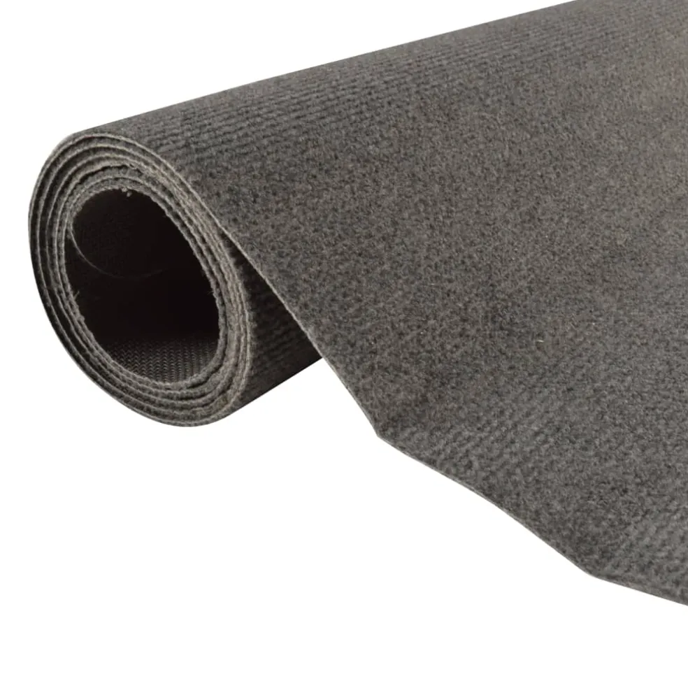 vidaXL Tapijtloper 60x180 cm antracietkleurig