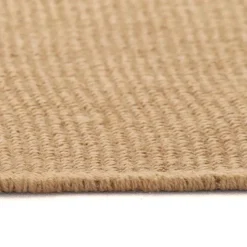 vidaXL Tapijt met latex onderkant 160x230 cm jute natuurlijk