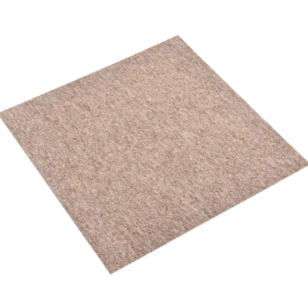 vidaXL Tapijt 20 st Beige 50 x 50 cm 100% Polypropyleen