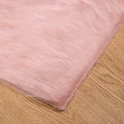 vidaXL Tapijt van imitatie TAFALLA Roze 60 x 110 cm Polyester