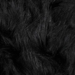 vidaXL Tapijt van imitatie TAFALLA Zwart 60 x 110 cm Polyester