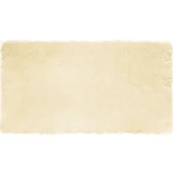 vidaXL Tapijt van imitatie TAFALLA Crèmekleurig 60 x 110 cm Polyester