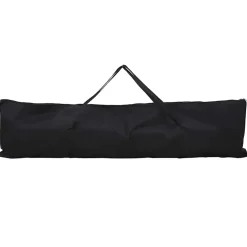 vidaXL Tennisnet Zwart en Rood 301 x 90,5 x 87 cm Polyester