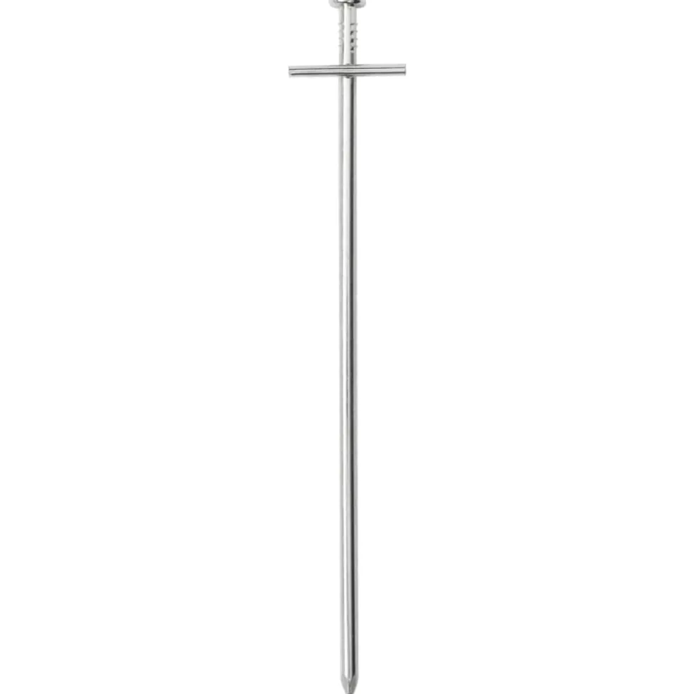 vidaXL Tentharingen 24 st Ø6 mm 23 cm gegalvaniseerd staal