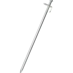 vidaXL Tentharingen 24 st 8 mm 30 cm gegalvaniseerd staal
