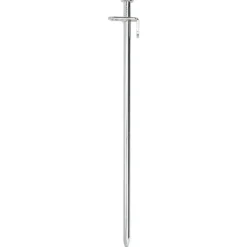 vidaXL Tentharingen 24 st 8 mm 30 cm gegalvaniseerd staal