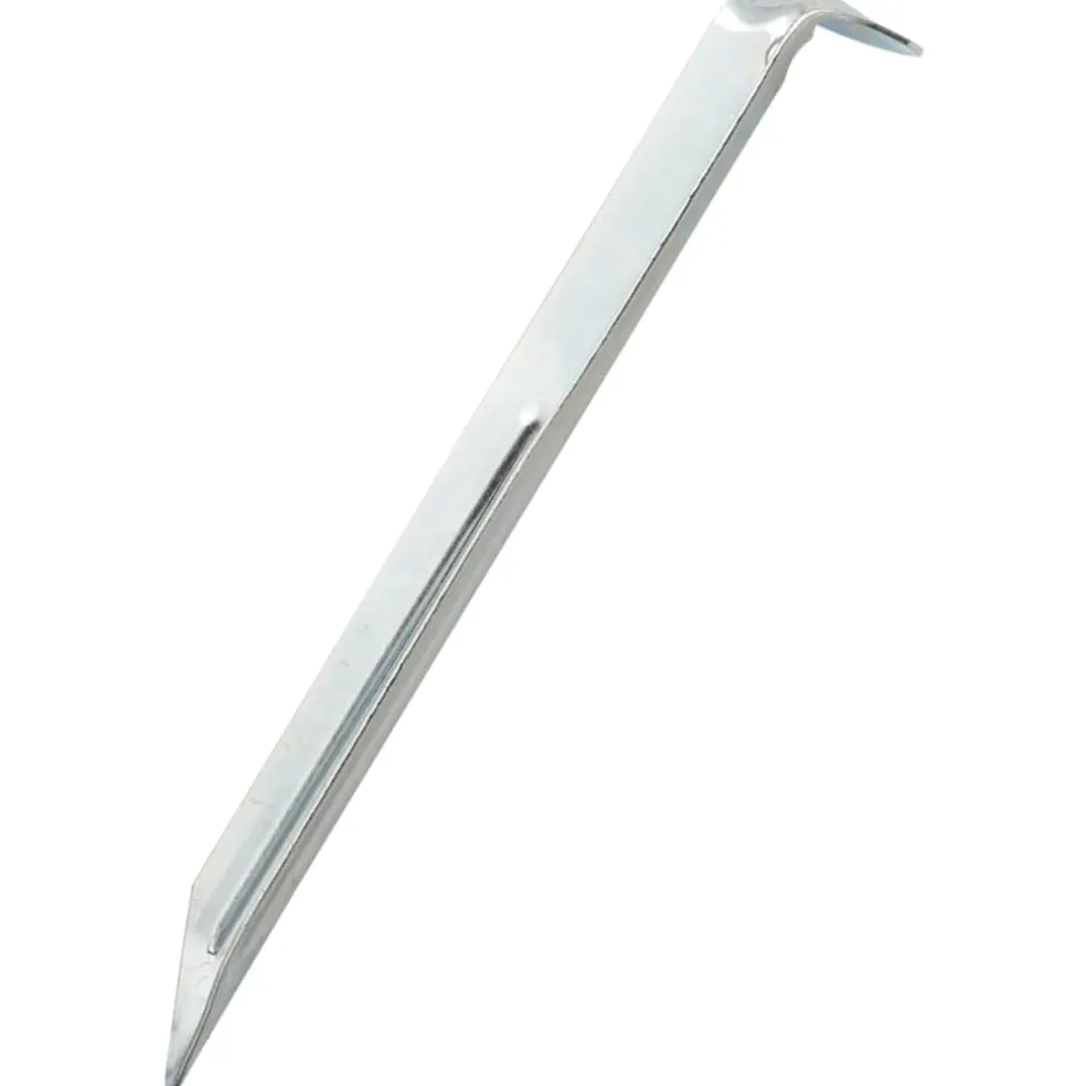 vidaXL Tentharingen 24 st Ø20 mm 17 cm gegalvaniseerd staal