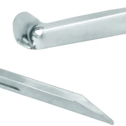 vidaXL Tentharingen 24 st Ø20 mm 17 cm gegalvaniseerd staal