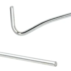 vidaXL Tentharingen 50 st Ø3 mm 23 cm gegalvaniseerd staal
