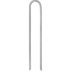 vidaXL Tentharingen 6 st U-vormig Ø8,5 mm 30 cm gegalvaniseerd staal