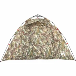 vidaXL Tent 4-persoons snelontgrendeling camouflage