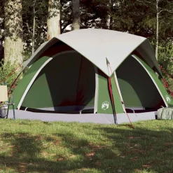 vidaXL Tent 4-persoons waterdicht groen