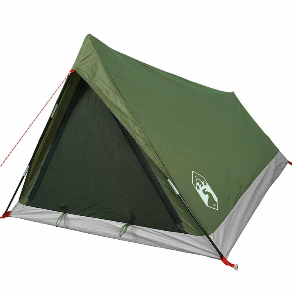 vidaXL Tent 2-persoons waterdicht olijfgroen