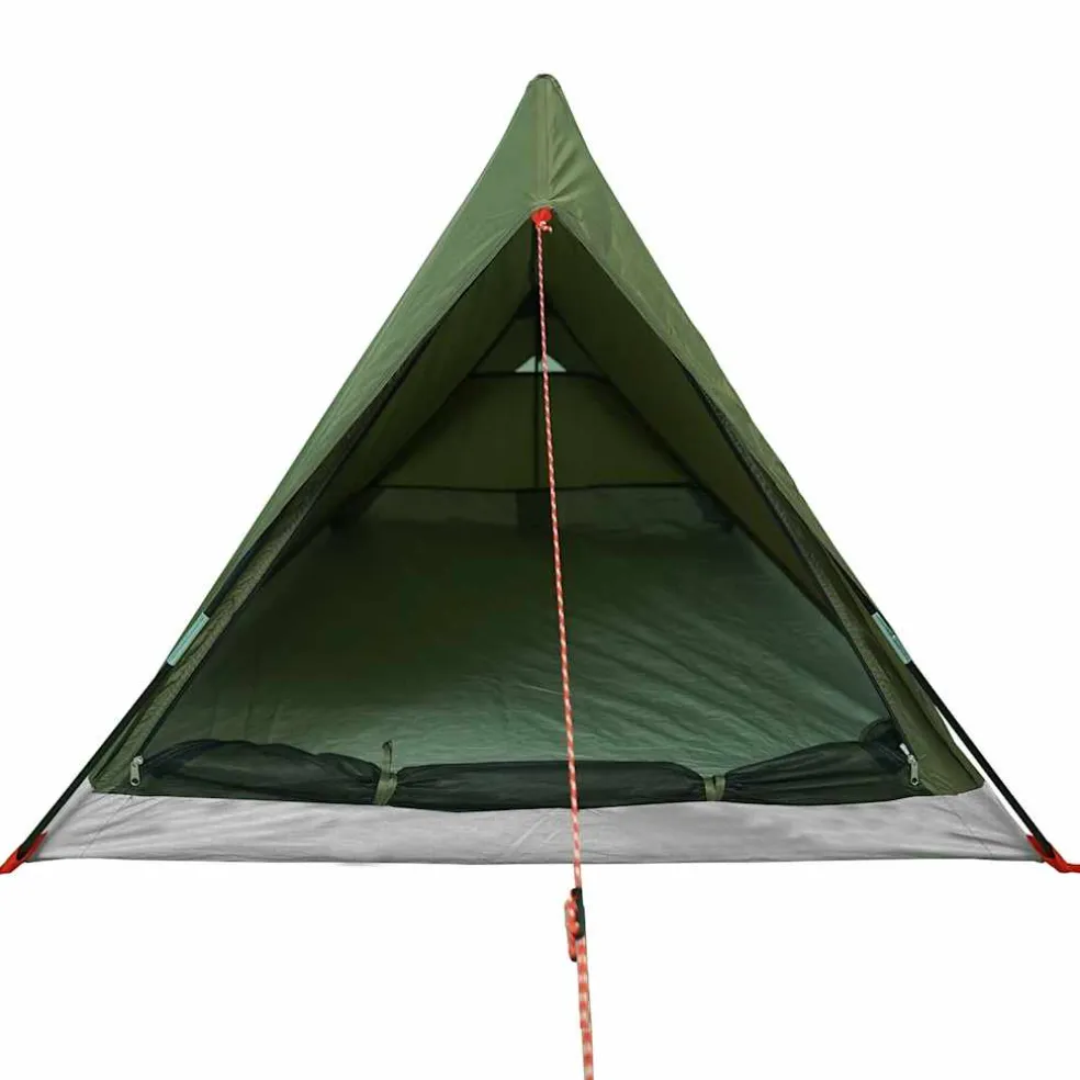 vidaXL Tent 2-persoons waterdicht olijfgroen