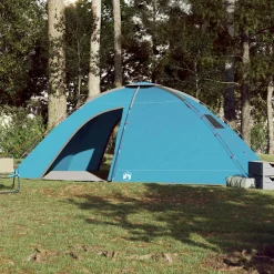 vidaXL Tent 8-persoons waterdicht blauw