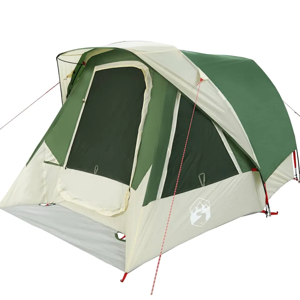 vidaXL Tent 4-persoons waterdicht groen