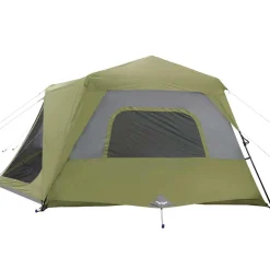 vidaXL Tent 10-persoons waterdicht snelontgrendeling groen