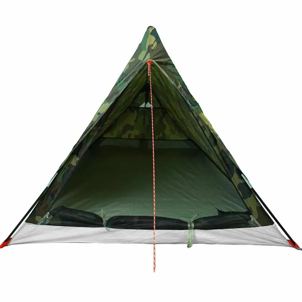 vidaXL Tent 2-persoons waterdicht camouflage