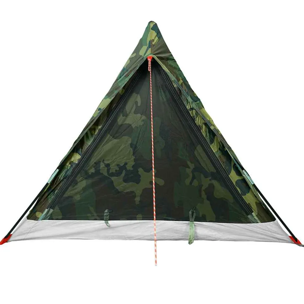 vidaXL Tent 2-persoons waterdicht camouflage