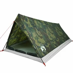 vidaXL Tent 2-persoons waterdicht camouflage