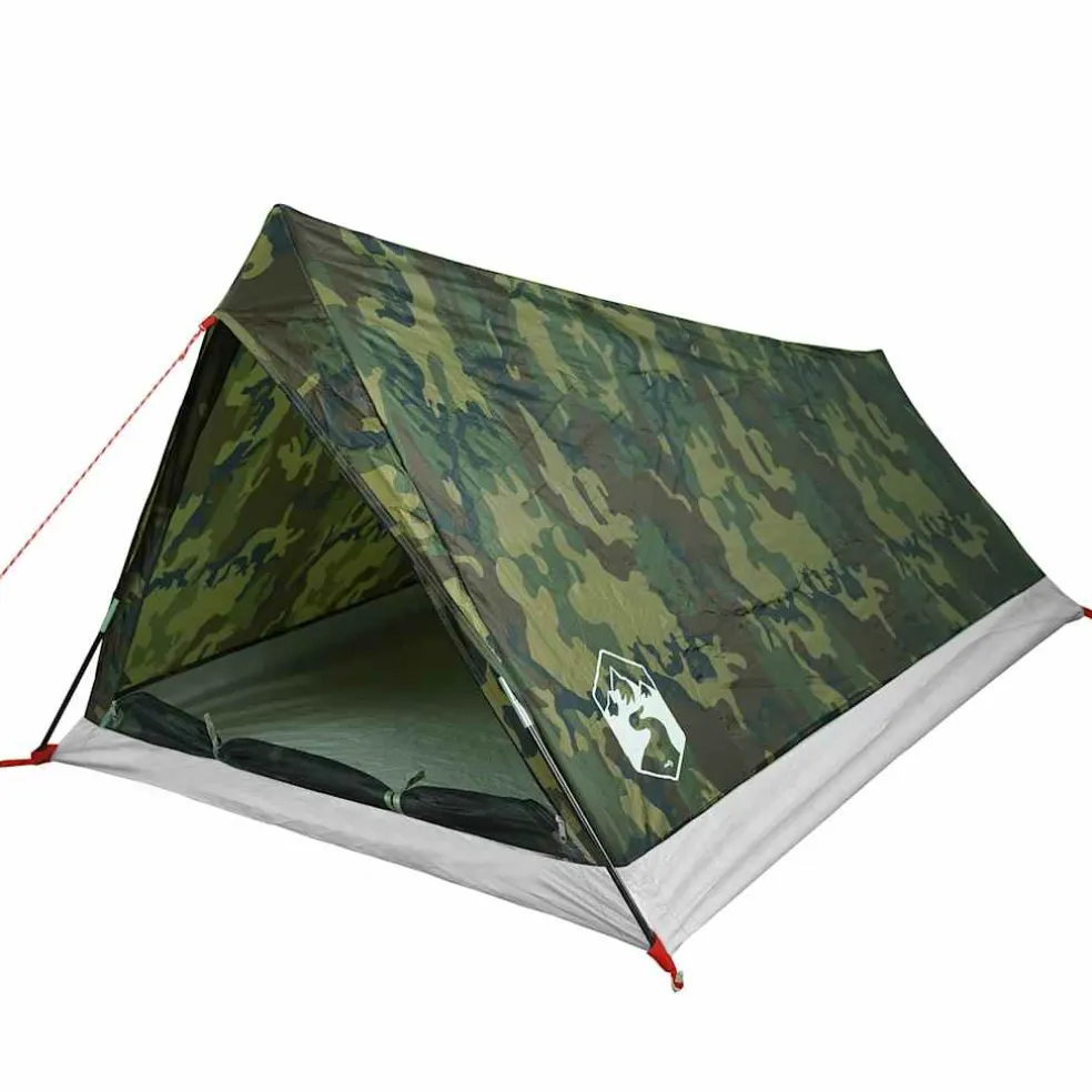 vidaXL Tent 2-persoons waterdicht camouflage