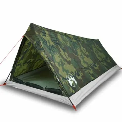 vidaXL Tent 2-persoons waterdicht camouflage