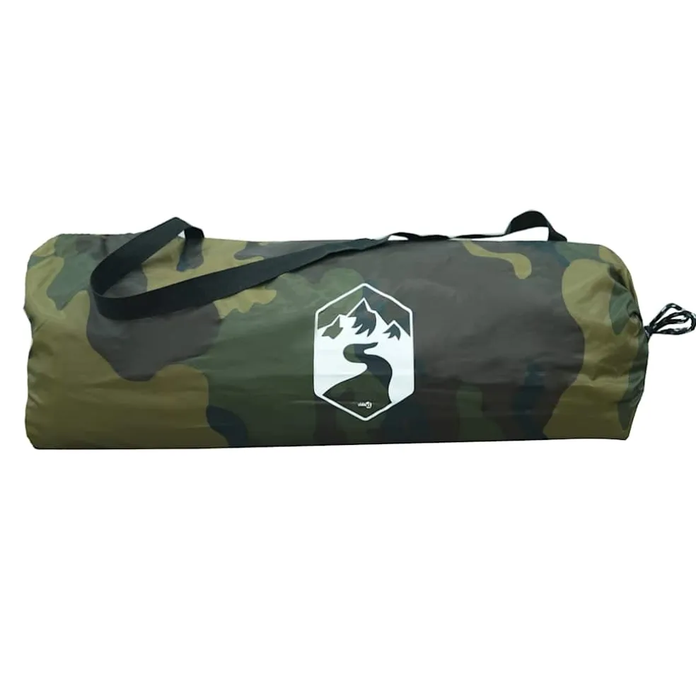 vidaXL Tent 2-persoons waterdicht camouflage