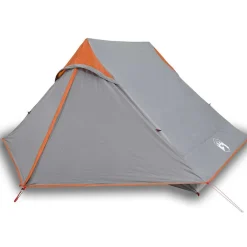 vidaXL Tent 2-persoons waterdicht grijs