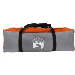 vidaXL Tent 2-persoons waterdicht grijs