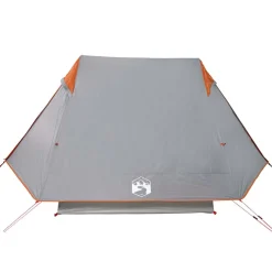 vidaXL Tent 2-persoons waterdicht grijs