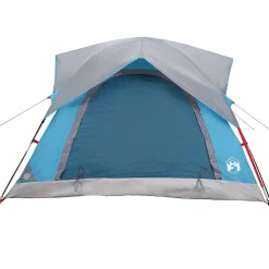 vidaXL Tent 4-persoons waterdicht blauw