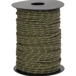vidaXL Tentscheerlijn met reflecterende strips en spanners 50 m 3 mm