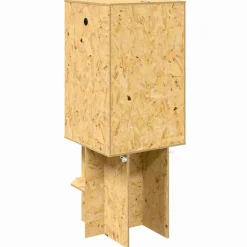 vidaXL Terrarium Bruin 50 x 50 x 130 cm OSB