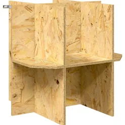 vidaXL Terrarium Bruin 50 x 50 x 130 cm OSB