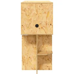 vidaXL Terrarium Bruin 80 x 50 x 100 cm OSB