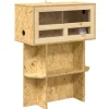 vidaXL Terrarium Bruin 80 x 40 x 90 cm OSB