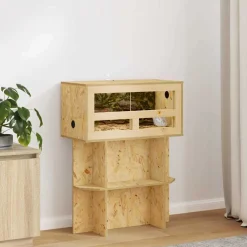 vidaXL Terrarium Bruin 80 x 40 x 90 cm OSB