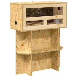 vidaXL Terrarium Bruin 80 x 40 x 90 cm OSB